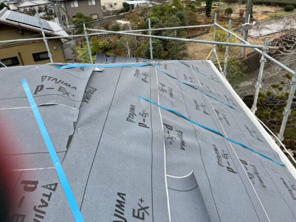 静岡県富士宮市野中　棟交換ご依頼からの屋根カバー工事（2）