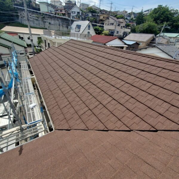 静岡県三島市若松町　複雑な屋根のカバー工事は雨仕舞が重要！（2）