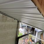 富士宮市猪之頭・カバー工法③屋根の防水シートと桟木の施工12