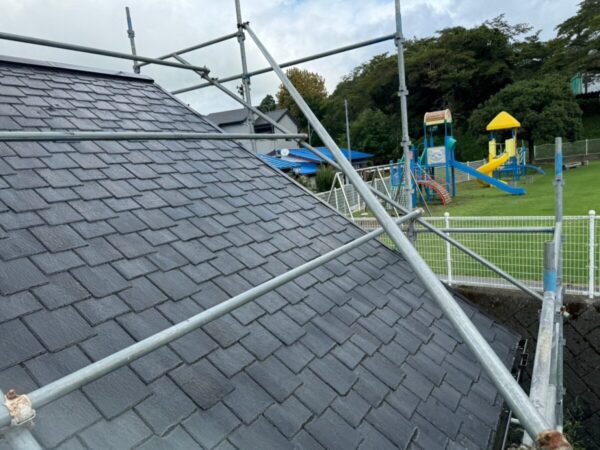 静岡県伊豆市　U様邸　屋根工事　現地調査　コストを抑える屋根カバー工法をご提案！