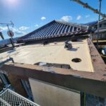 静岡県富士宮市　M様邸　陸屋根　防水工事　耐久性向上のために構造用合板を取り付けました
