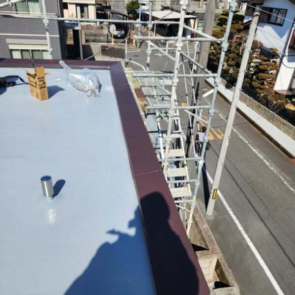 静岡県富士宮市 M様邸 陸屋根 防水層の施工によって長持ちする防水工事が実現しました!