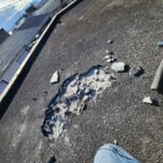 静岡県富士宮市　M様邸　陸屋根　防水工事　膨れている部分を撤去しました！