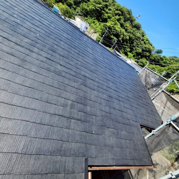 静岡県沼津市　Y様邸　屋根工事　カバー工法　施工前の調査をおこないました！