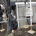 静岡県富士宮市　Y様邸　屋根工事・外壁工事　安全を確保するためには足場が不可欠です！