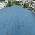 静岡県富士宮市　Y様邸　屋根カバー工事　防水性確保のためルーフィングを敷設しました！