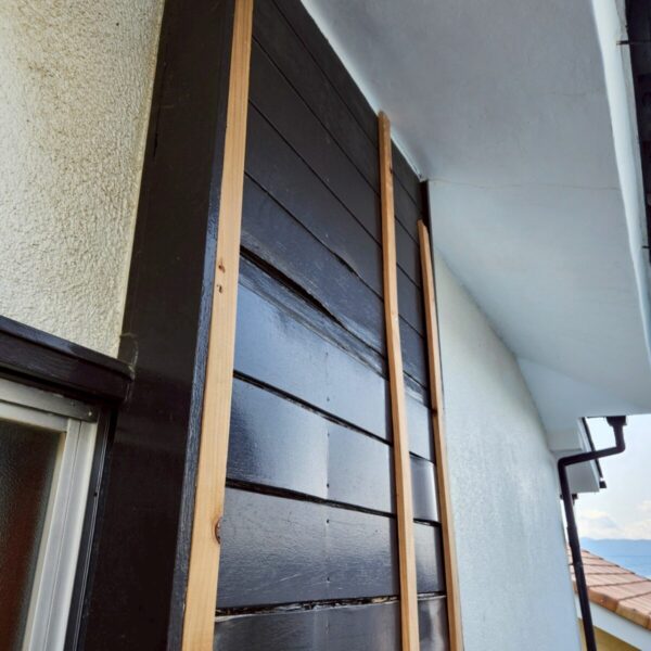 静岡県沼津市　O様邸　付帯部補修　戸袋カバー工法で美しい外観に