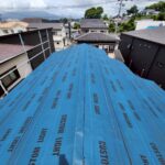 静岡県三島市　A様邸　屋根工事　既存棟板金撤去～ルーフィング敷設で準備作業をおこないました！