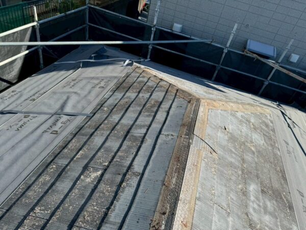 静岡県富士市　K様邸　屋根カバー工法　ルーフィングは何のために必要？