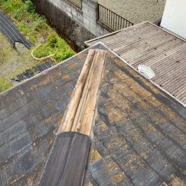 静岡県富士宮市 M様邸 屋根工事 棟板金交換の適切な流れ