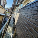 静岡県沼津市　S様邸　外壁工事　張り替え　外壁材を取り付けて完工