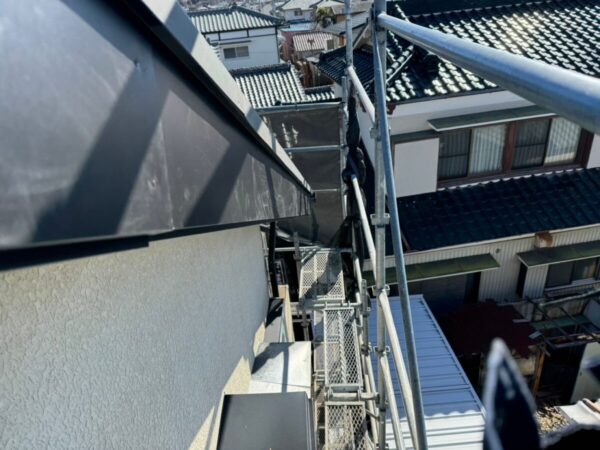 静岡県沼津市　S様邸　付帯部補修　破風板の板金巻きで耐久性が向上しました！