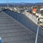 静岡県富士宮市　W様邸　屋根カバー工事　棟板金設置～完工までの様子