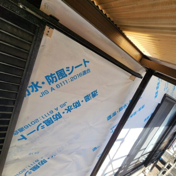 静岡県富士宮市 W様邸 外壁カバー工事 防水シートと胴縁施工で完璧な下地作り