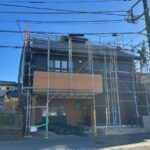 静岡県三島市　S様邸　屋根カバー工事　足場を解体して工事が完了