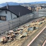 静岡県富士市　K様邸　屋根葺き替え工事　既存屋根撤去から工事がスタート