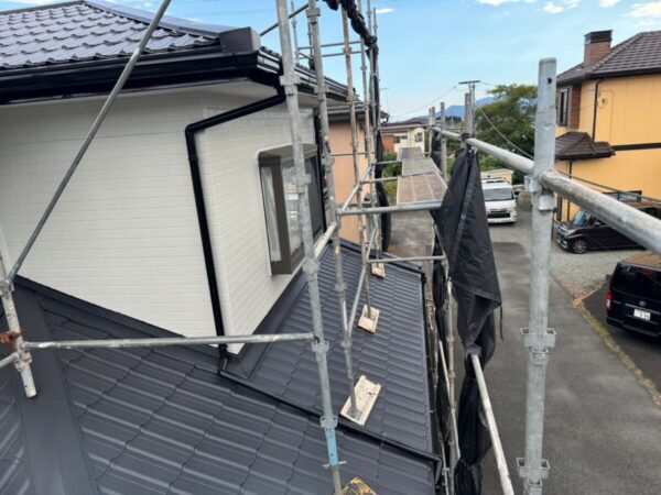静岡県富士宮市 M様邸 屋根工事 足場の重要性とは?