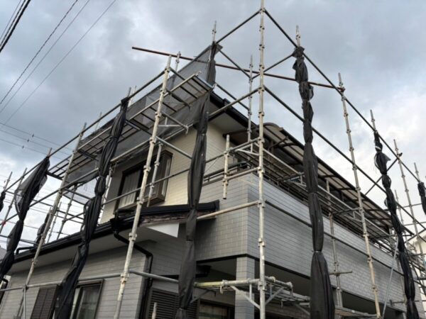 静岡県富士宮市 M様邸 屋根工事 足場の重要性とは?