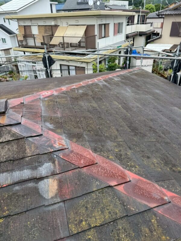 静岡県富士市　H様邸　屋根カバー工事　現地調査で劣化状態を確認