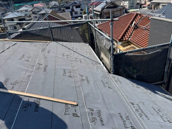 静岡県三島市　U様　屋根葺き替え工事　防水シートは何のために必要？